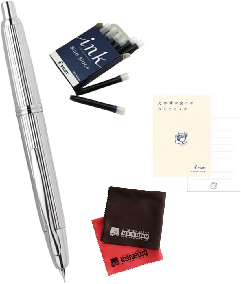 PILOT FC-3MS-S-F ノック式万年筆 パイロット 万年筆 FC-3MS-S